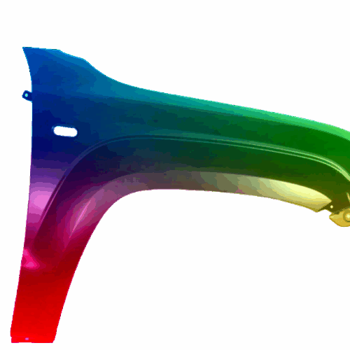Für VW Amarok Ab 2017 KOTFLÜGEL VORNE RECHTS LACKIERT IN Wunschfarbe