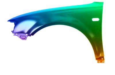 Für VW Passat B5 96-00 KOTFLÜGEL VORNE Links LACKIERT IN Wunschfarbe