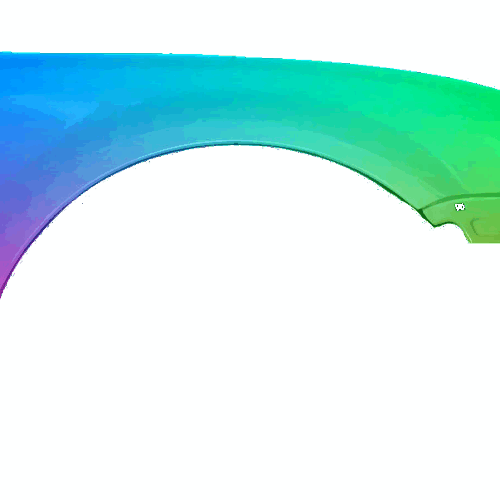 Für VW Passat B5 96-00 KOTFLÜGEL VORNE Rechts LACKIERT IN Wunschfarbe