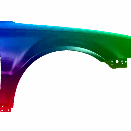 Für VW Passat B5 03-05 KOTFLÜGEL VORNE Rechts LACKIERT IN Wunschfarbe