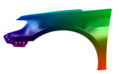 Für VW Passat CC 357 2008-2012 KOTFLÜGEL VORNE Links LACKIERT IN Wunschfarbe