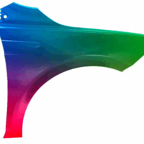 Für VW Polo AW Ab 2017 KOTFLÜGEL VORNE Rechts LACKIERT IN Wunschfarbe