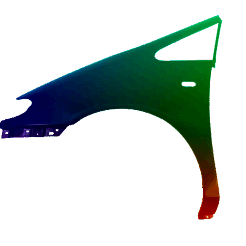 Für VW Sharan Seat Alhambra Ford Galaxy 95-00 KOTFLÜGEL Links Wunschfarbe