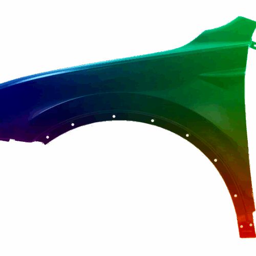 Für VW Tiguan 16-20 Kotflügel Vorne Links Lackiert In Wunschfarbe