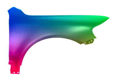 Für VW Touareg 7L 02-06 Kotflügel Vorne Rechts Lackiert Wunschfarbe