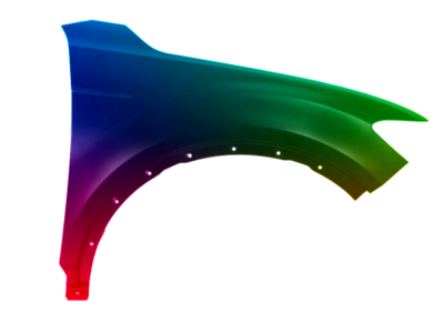 Für VW T-Roc Ab 2017 Kotflügel Vorne Rechts Lackiert Wunschfarbe
