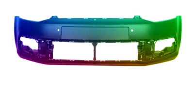 Für VW Polo 6R 2009-2017 4 x PDC Stoßstange Vorne lackiert in Wunschfarbe