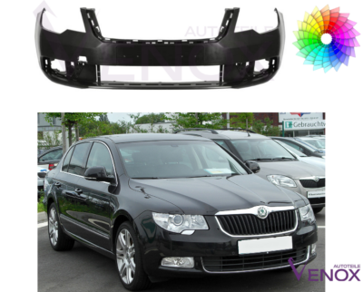 Für Skoda SuperB 2008-2013 Stoßstange Vorne Lackiert in Wunschfarbe