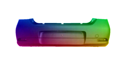 Für Dacia Logan 2012-2017 Stoßstange Hinten Lackiert in Wunschfarbe