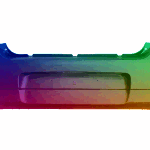 Für Dacia Logan 2012-2017 Stoßstange Hinten Lackiert in Wunschfarbe