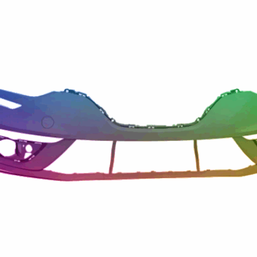 Renault Megane IV Stoßstange Vorne Lackiert in Wunschfarbe 2016-2020 NEU 2 PDC