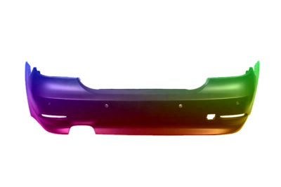 Für BMW E60 03-07 Limousine Stoßstange Hinten PDC Lackiert in Wunschfarbe