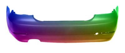 Für BMW E60 07-10 Limousine Stoßstange Hinten Lackiert in Wunschfarbe NEU