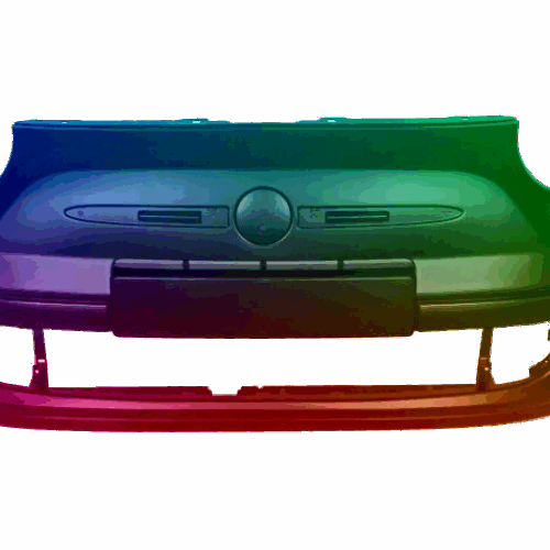 Für Fiat 500 (312) 07-15 Stoßstange Vorne Lackiert In Wunschfarbe NEU