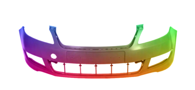 Für Skoda Fabia Roomster 5J 10-15 Stoßstange Vorne Lackiert In Wunschfarbe NEU