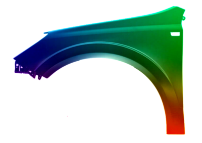 Für Opel Astra H 03-12 KOTFLÜGEL VORNE LINKS LACKIERT IN Z167