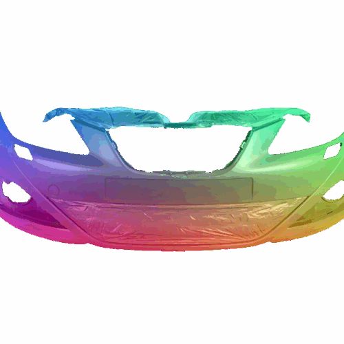 Für Seat Ibiza 6J SRA Stoßstange 2008-2012 Vorne Lackiert in Wunschfarbe