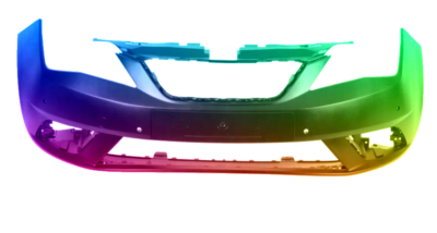 Für Seat Ibiza 6J Stoßstange 2012-2016 SRA Vorne Lackiert in Wunschfarbe