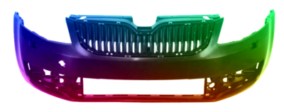 Für Skoda Octavia 5E 2013-2017 Stoßstange SRA Vorne Lackiert in Wunschfarbe