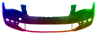 Für Skoda SuperB 3V Ab 2015 SRA 4/6 PDC Stoßstange Vorne Lackiert in Wunschfarbe