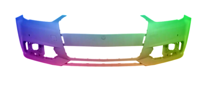 Für Audi A1 2014-2018 PDC Stoßstange Vorne Lackiert in Wunschfarbe NEU