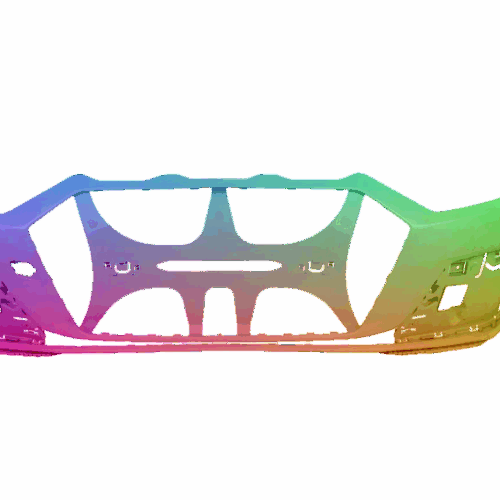 Für Audi A1 Ab 2018 Stoßstange Vorne Lackiert in Wunschfarbe NEU
