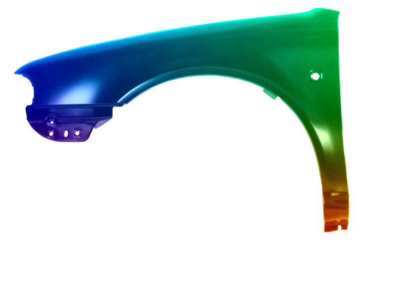 Für Skoda Octavia 1U 97-10 KOTFLÜGEL VORNE LINKS LACKIERT IN 9770 LF3T NEU – Bild 2