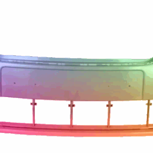 Für Skoda Fabia Roomster 5J 10-15 Stoßstange Vorne SRA Lackiert In Wunschfarbe