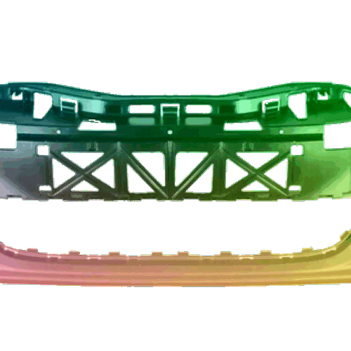 Für VW Passat CC 357 08-12 Sra 2x PDC Stoßstange Vorne lackiert in Wunschfarbe