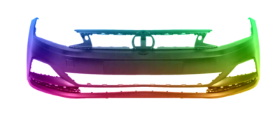 Für VW Polo Ab 2017- Stoßstange Vorne lackiert in Wunschfarbe