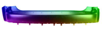 Für Ford Focus C-Max 03-07 Stoßstange Hinten Lackiert In Wunschfarbe NEU