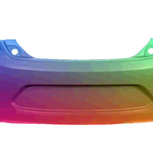 Für Ford KA 2008-2015 Stoßstange Hinten Lackiert In Wunschfarbe NEU