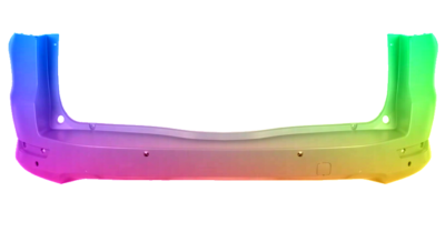 Zderzak Tył Ford Mondeo MK4 07-10 PDC Każdy Kolor