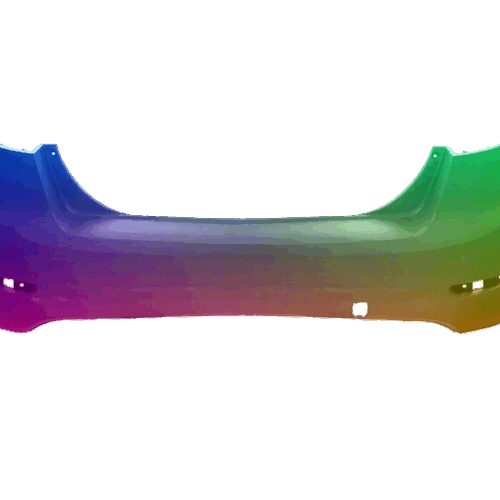 Für Ford Mondeo MK4 Lim. 10-15 Stoßstange Hinten Lackiert In Wunschfarbe