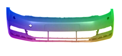 Für VW Touran 5T Ab 2015 SRA Stoßstange Vorne lackiert in Wunschfarbe