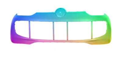 Für VW UP! 2012-2016 Stoßstange und Leiste Vorne lackiert in Wunschfarbe