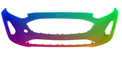 Für Ford Fiesta Ab 2017 6 x PDC Stoßstange Vorne lackiert in Wunschfarbe