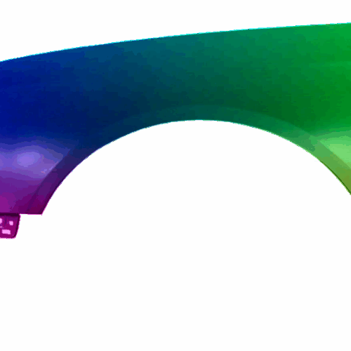 Für VW PASSAT B6 2005-2010 KOTFLÜGEL VORNE LINKS LACKIERT IN LC6S NEU