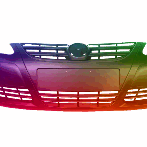 Für Vw Fox Ab 2005 Stoßstange Vorne NSW Lackiert In Wunschfarbe NEU