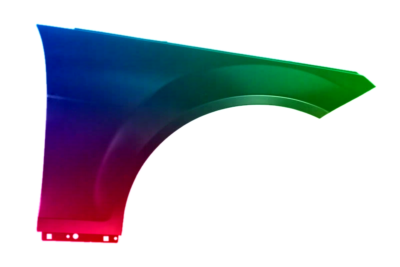 Für Mercedes C-Klasse W204 2007-2014 Kotflügel Rechts Lackiert In Wunschfarbe