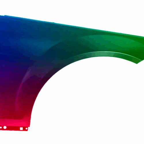 Für Mercedes C-Klasse W204 2007-2014 Kotflügel Rechts Lackiert In Wunschfarbe