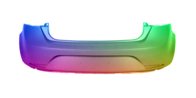 Für Seat Ibiza 6J 2008-2012 5-Türer Stoßstange Hinten Lackiert In Wunschfarbe