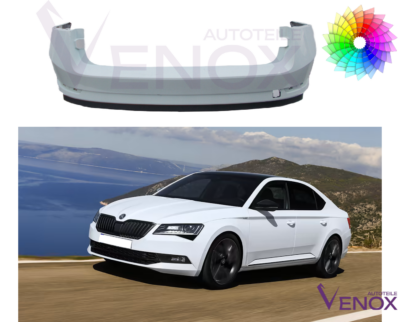 Für Skoda SuperB Ab 2015- +- PDC Stoßstange Hinten Lackiert In Wunschfarbe
