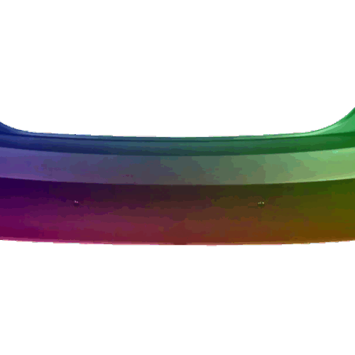 Für Audi A1 2010-2015 8X PDC Stoßstange Hinten Lackiert In Wunschfarbe