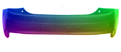 Für Audi A1 2015-2018 8X +- PDC Stoßstange Hinten Lackiert In Wunschfarbe