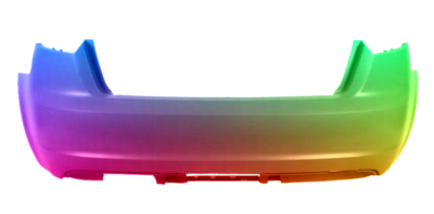 Für Audi A3 8P 2004-2008 SportBack PDC Stoßstange Hinten Lackiert In Wunschfarbe