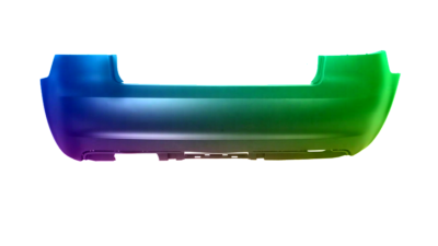 Für Audi A3 8P 2008-2012 3-Türer Stoßstange Hinten Lackiert In Wunschfarbe