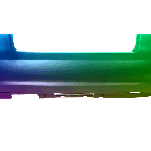 Für Audi A3 8P 2008-2012 3-Türer Stoßstange Hinten Lackiert In Wunschfarbe