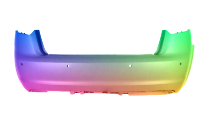 Für Audi A3 8P 2008-2012 SportBack PDC Stoßstange Hinten Lackiert In Wunschfarbe