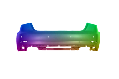 Für Audi A3 8V 2016-2018 PDC Stoßstange Hinten Lackiert In Wunschfarbe